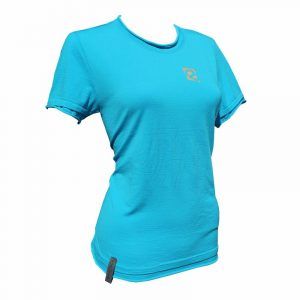 Maglia girocollo manica corta in lana australiana extrafine woman Riday
