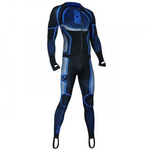 Sottotuta superfine con zip diagonale e ghette man Riday