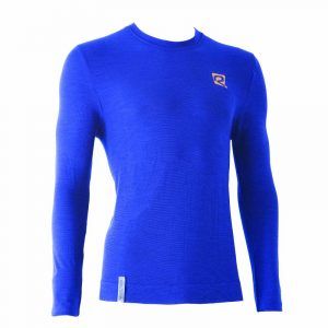 Maglia girocollo manica lunga in lana australiana extrafine man Riday