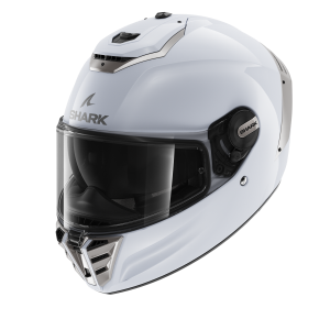 shark spartan rs blank bianco