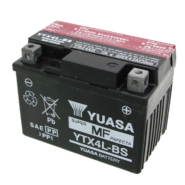0650390 Batteria Yuasa Ytx4l-Bs