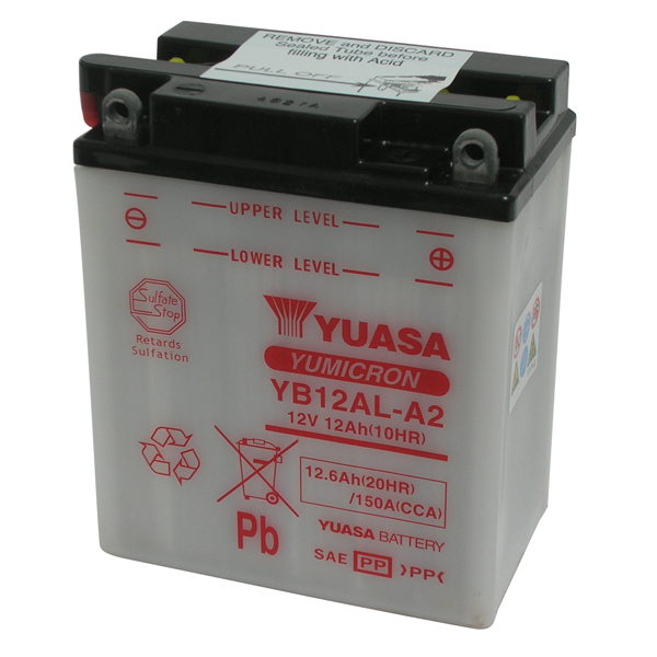 06512400 Batteria Yuasa Yb12al-A2 12v/12ah
