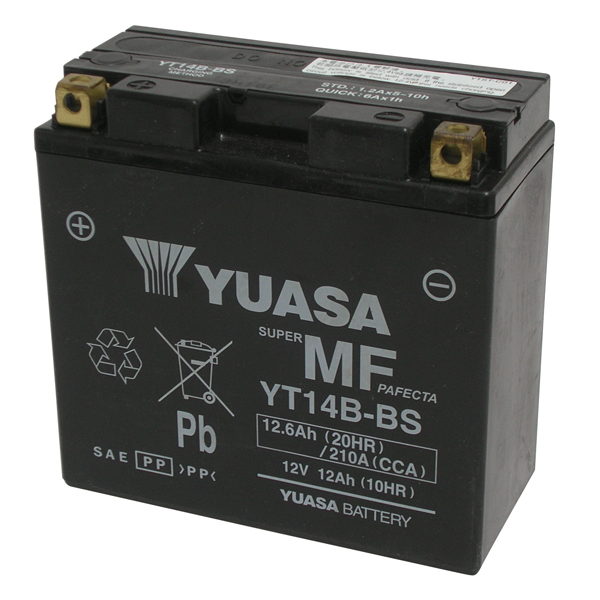 065130 Batteria Yuasa Yt14b-Bs
