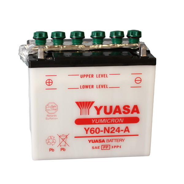 0652434 Batteria Yuasa Y60-N24-A 12v/28ah