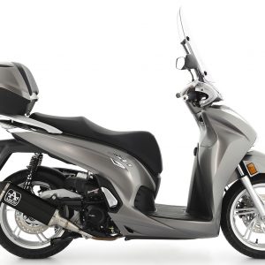 Terminale Urban  alluminio "Dark" con fondello in carbonio Arrow