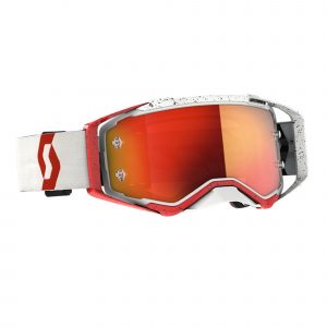 Maschera SCOTT Prospect red/white