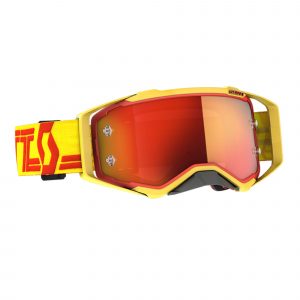 Maschera SCOTT Prospect yellow/red