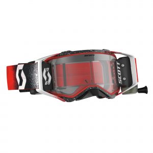 Maschera SCOTT Prospect WFS white/red