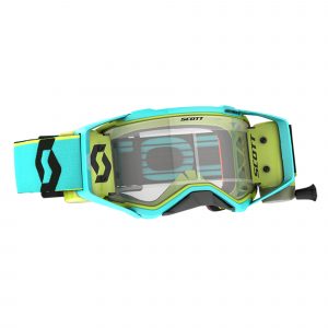 Maschera SCOTT Prospect WFS teal blu/yel