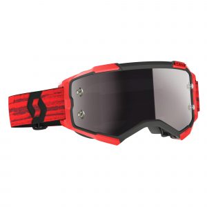 Maschera SCOTT Fury dark red