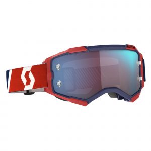 Maschera SCOTT Fury red/blue