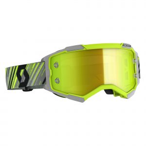 Maschera SCOTT Fury yellow/grey
