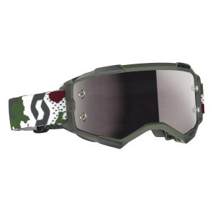 Maschera SCOTT Fury dar gree/wht