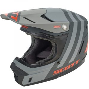 Casco SCOTT 350 EVO Plus Dash ECE Junior black/orange