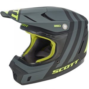 Casco SCOTT 350 EVO Plus Dash ECE blac/flu yel