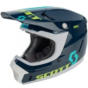 Casco SCOTT 350 EVO Plus Track ECE blue/teal