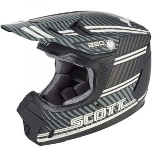 Casco SCOTT 350 EVO Plus Retro ECE Junior black