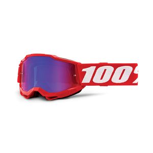Maschera 100% Accuri 2 Youth Neon Red
