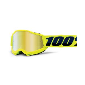 Maschera 100% Accuri 2 Youth Fluo Yellow