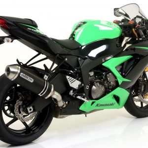 4876 Kawasaki ZX 6R363 13 Slip on AON 2