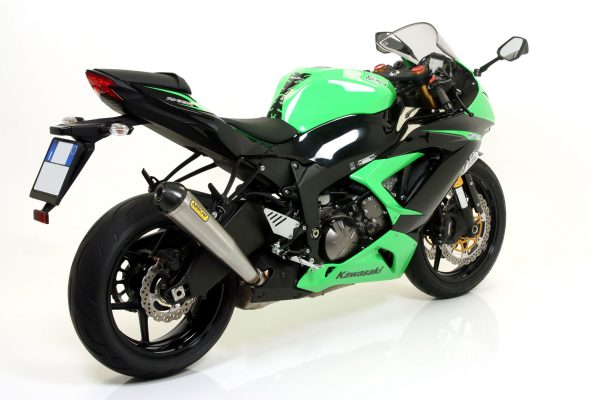 4878 Kawasaki ZX 6R363 13 Slip on RKI 2