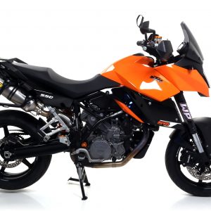 Terminali Race-Tech alluminio (Dx+Sx) con fondello carby Arrow
