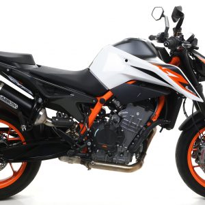 Terminali Pro-Race nichrom "Dark" (Dx+Sx) Arrow