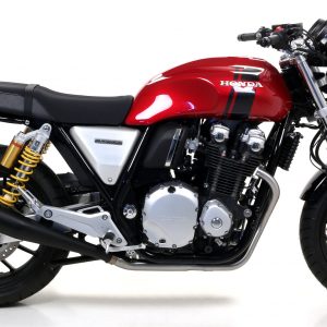 Terminali Pro-Racing nichrom "Dark" (Dx+Sx) Arrow