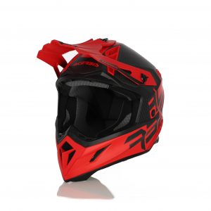 Acerbis Steel Carbon Rosso
