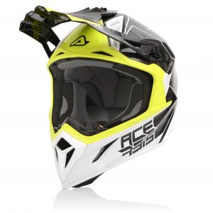 Acerbis Steel Carbon Bianco Giallo