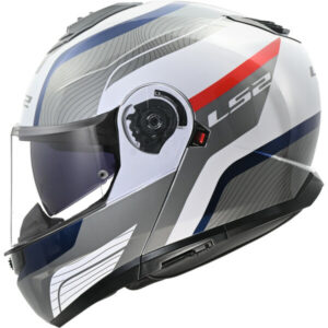 casco modulare ls2 strobe II monza gloss